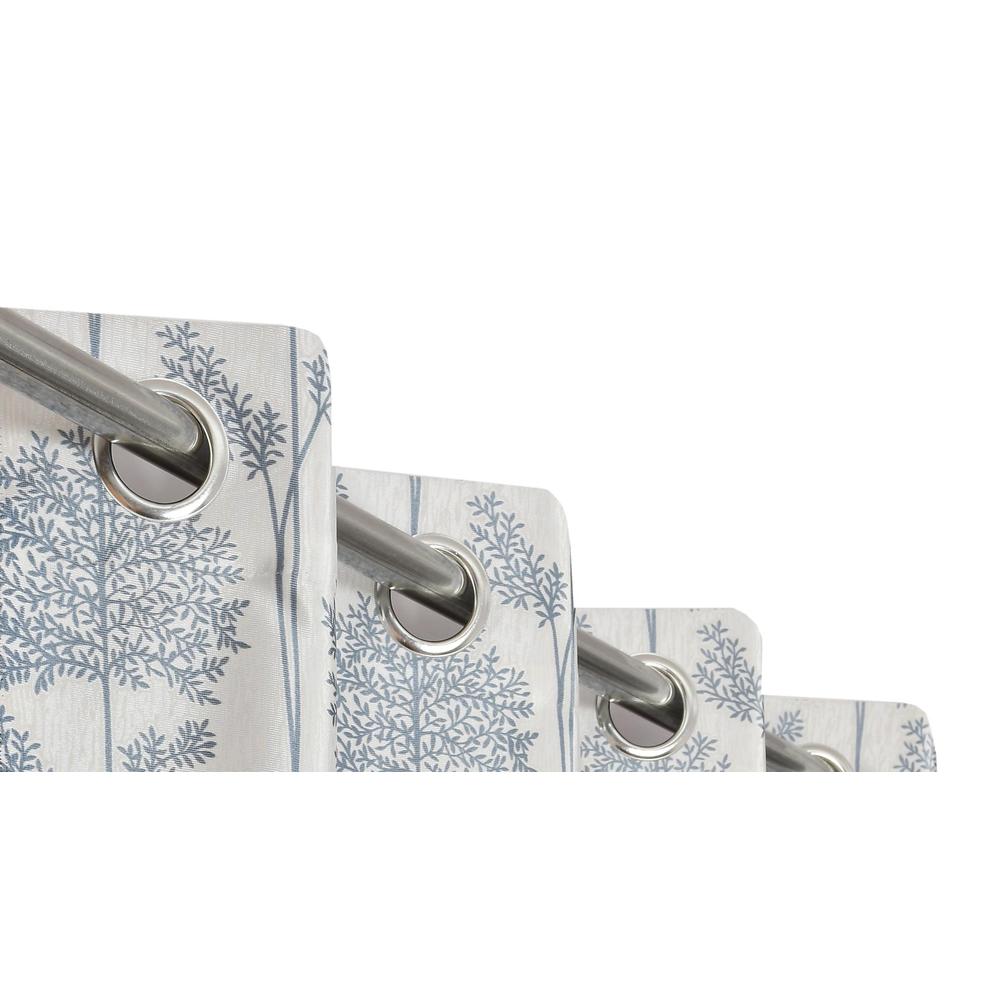 Tree Print Pack of 2 Pieces Room Darkning Window Curtains
