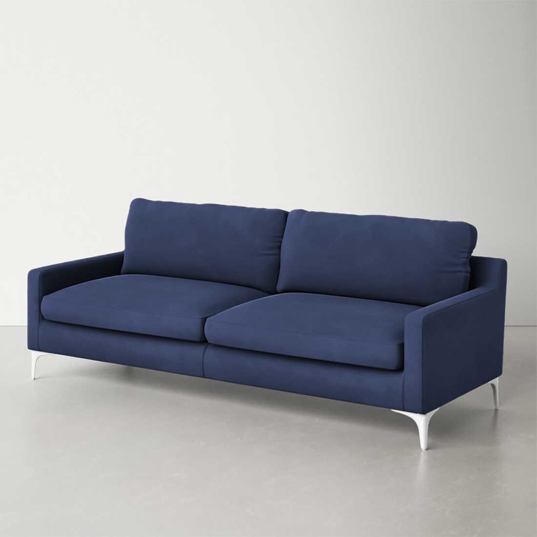 Velore Fabric Sofa (Navy Blue) - Home Lifestylez