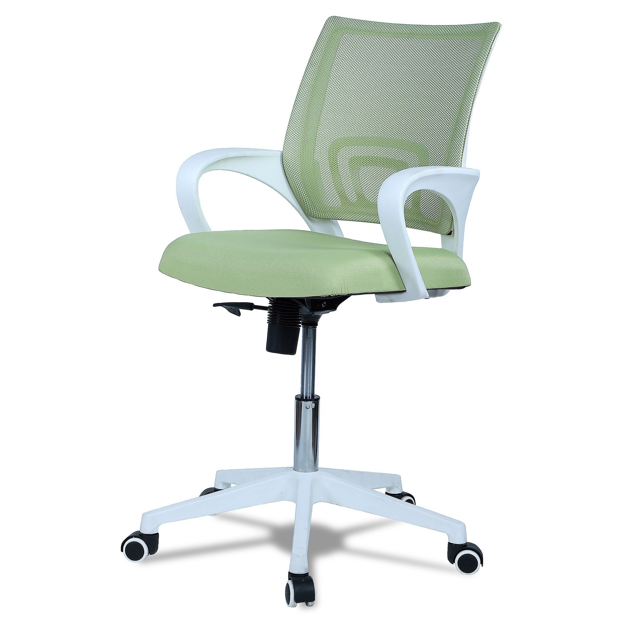 Naamikoa Mid Back Ergonomic Chair in Pearl Green Colour