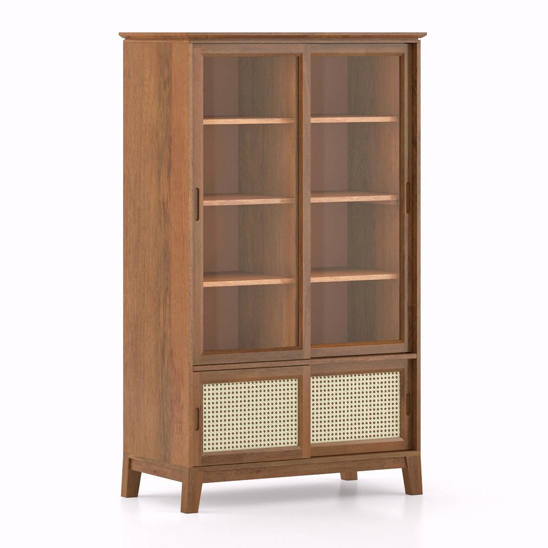Fujiwara Bookshelf Finish Amber Walnut