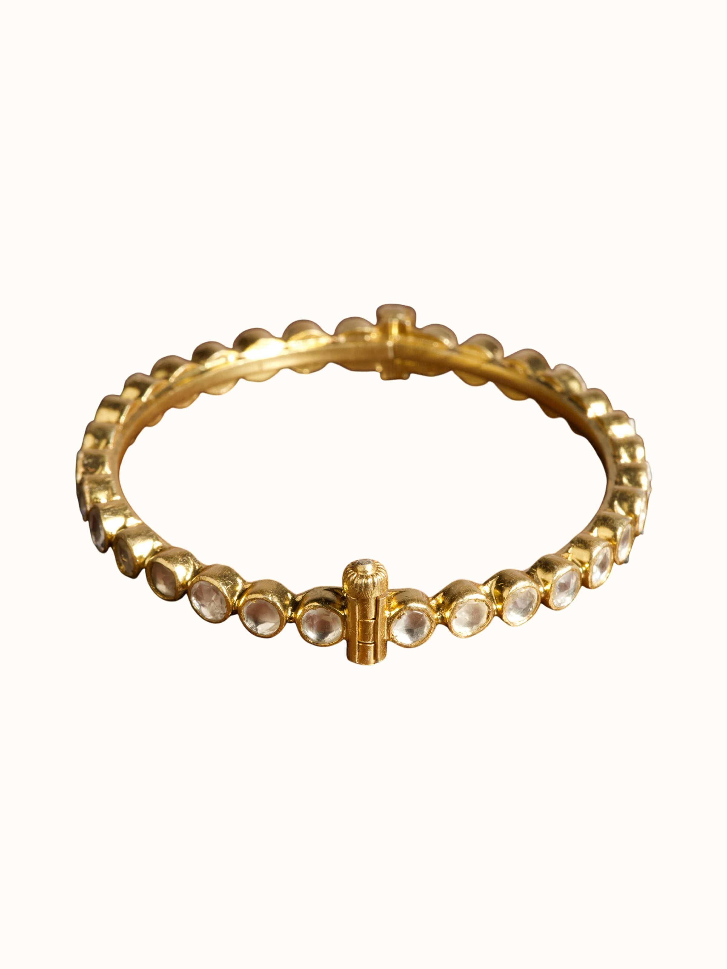 Silver Smithing Gold Plated Bangle