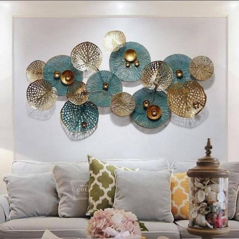 Creative Teal Metal Wall Art & Wall Decor