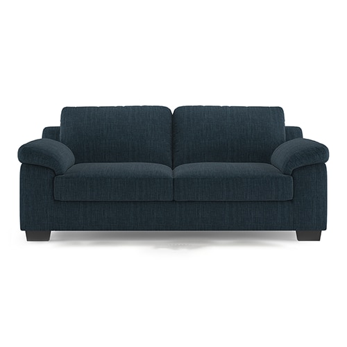 Esquel Premium 3 Seater Fabric Sofa in Indigo Blue Colour