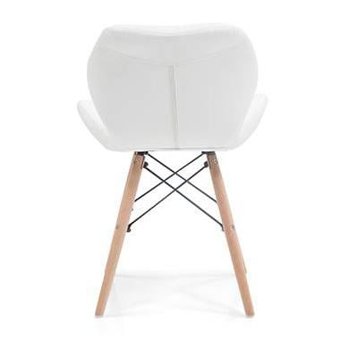 Ormond Accent Chair in  White Colour