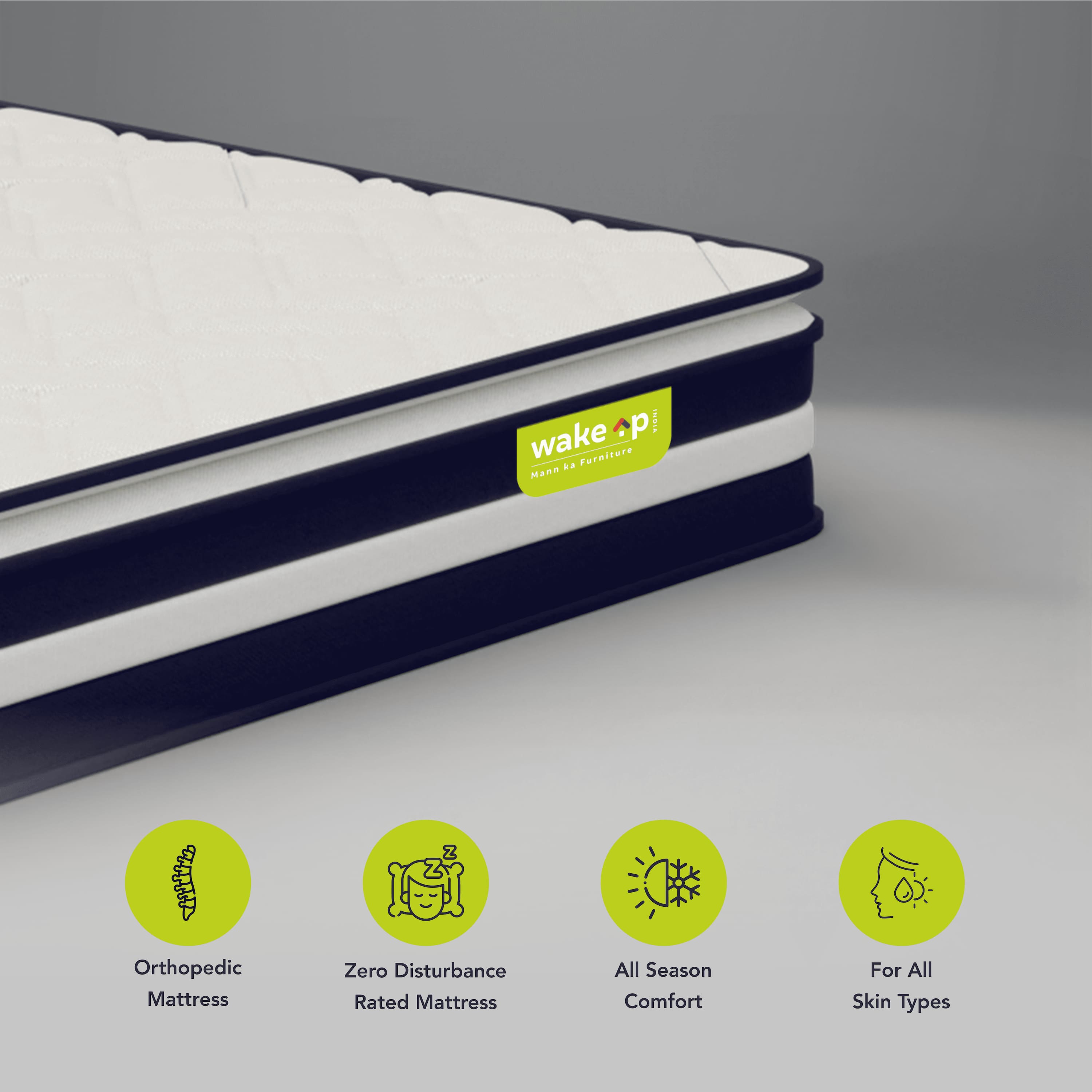 Smarttech Pillowtop Hybrid Pocket Spring Mattress (72 x 42 in, 8 Inches)