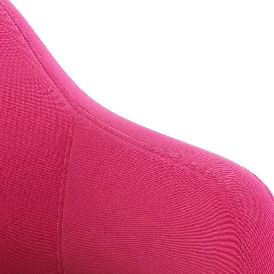 Ferriss Fabric Study Chair in Fuchsia Pink Colour