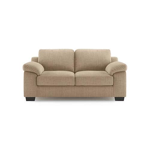 Esquel Luxe 2 Seater Fabric Sofa in Sandshell Beige Colour
