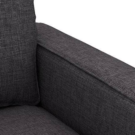 Apollo 2 Fabric Seater Sofa in Steel Colour
