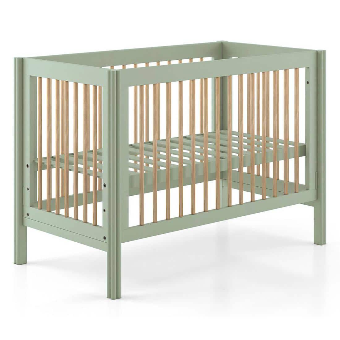 Brent Solid Wood Crib in Colour