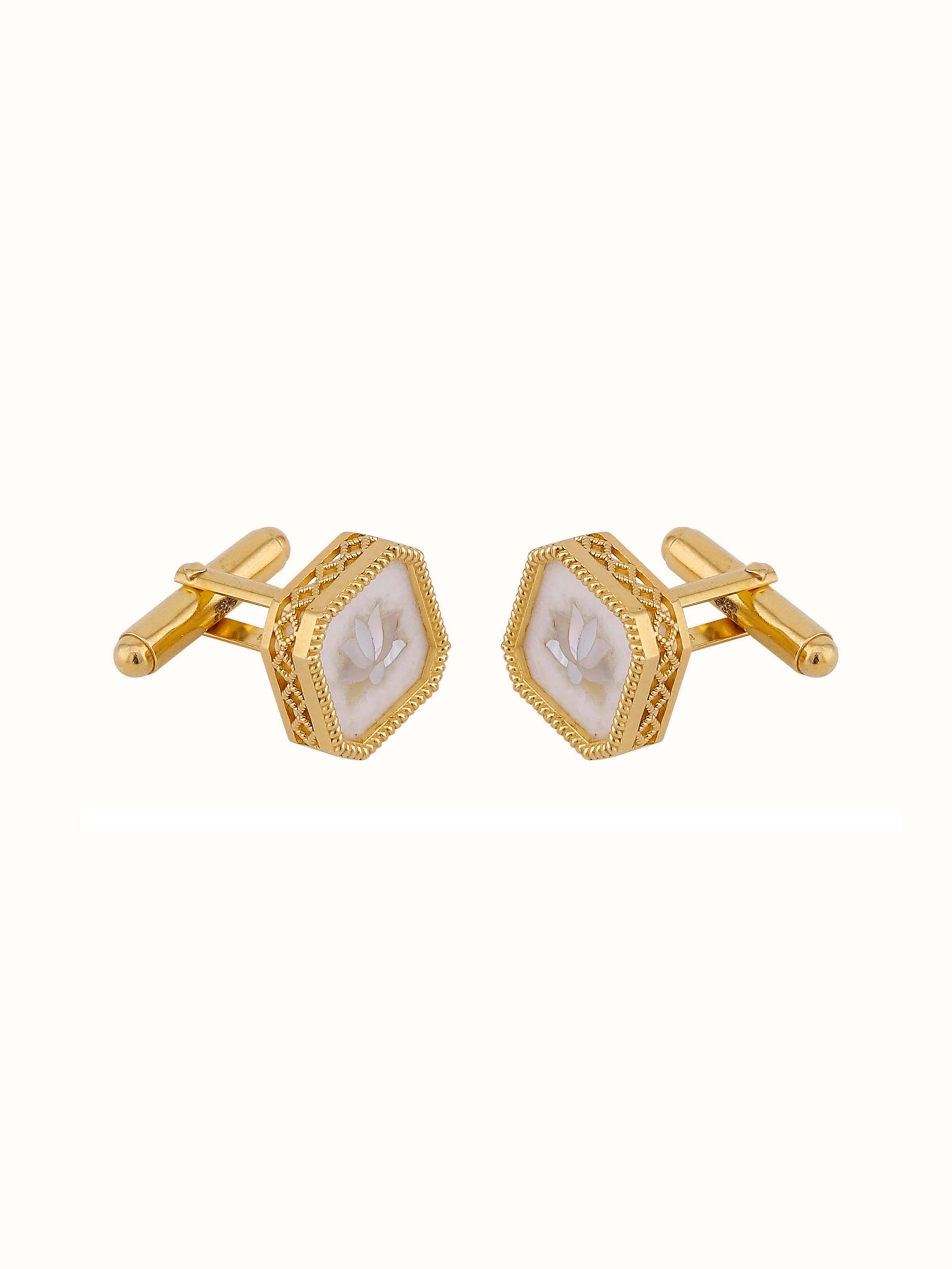 Parchinkari Silver Cufflinks