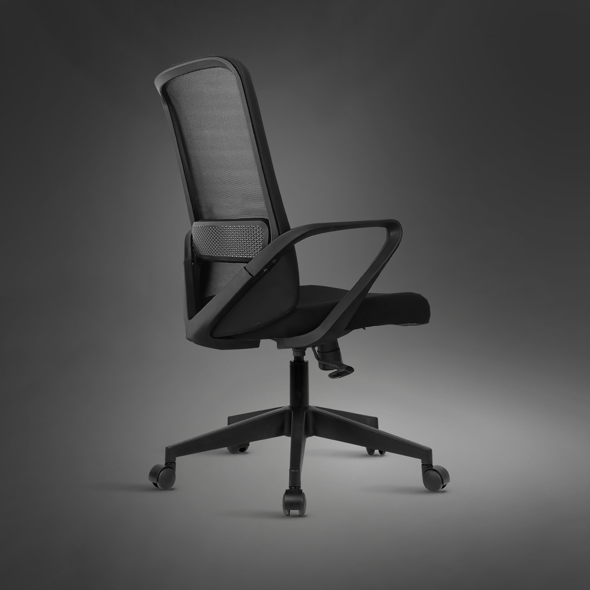 Kepler Brooks Vibe MB Office Desk Chair in Black Colour - Kepler Brooks