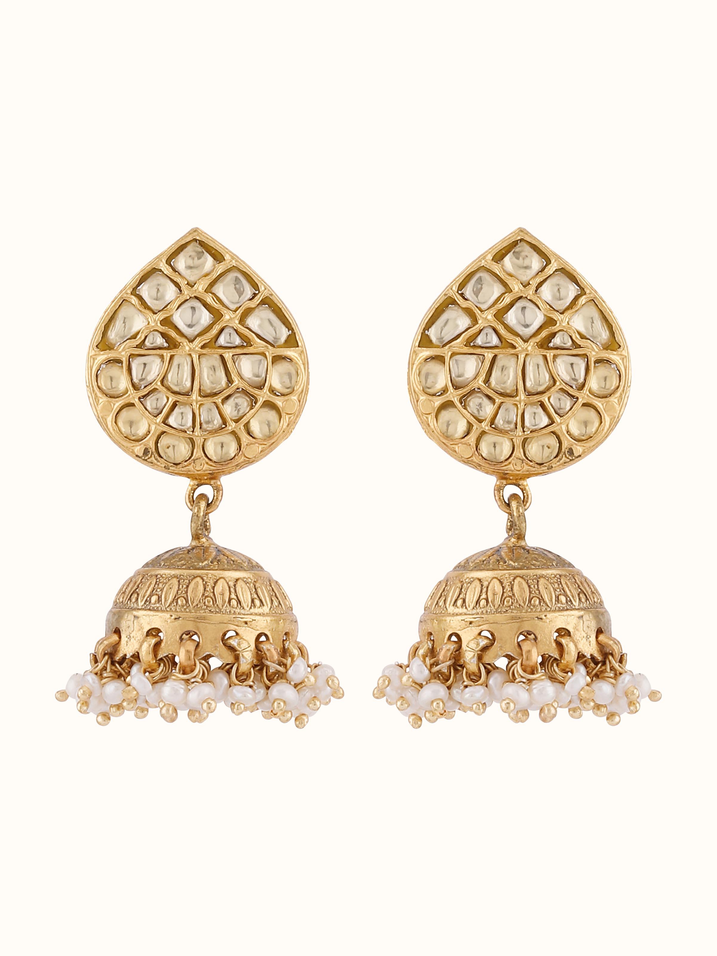 Silver Smithing Jhumkas