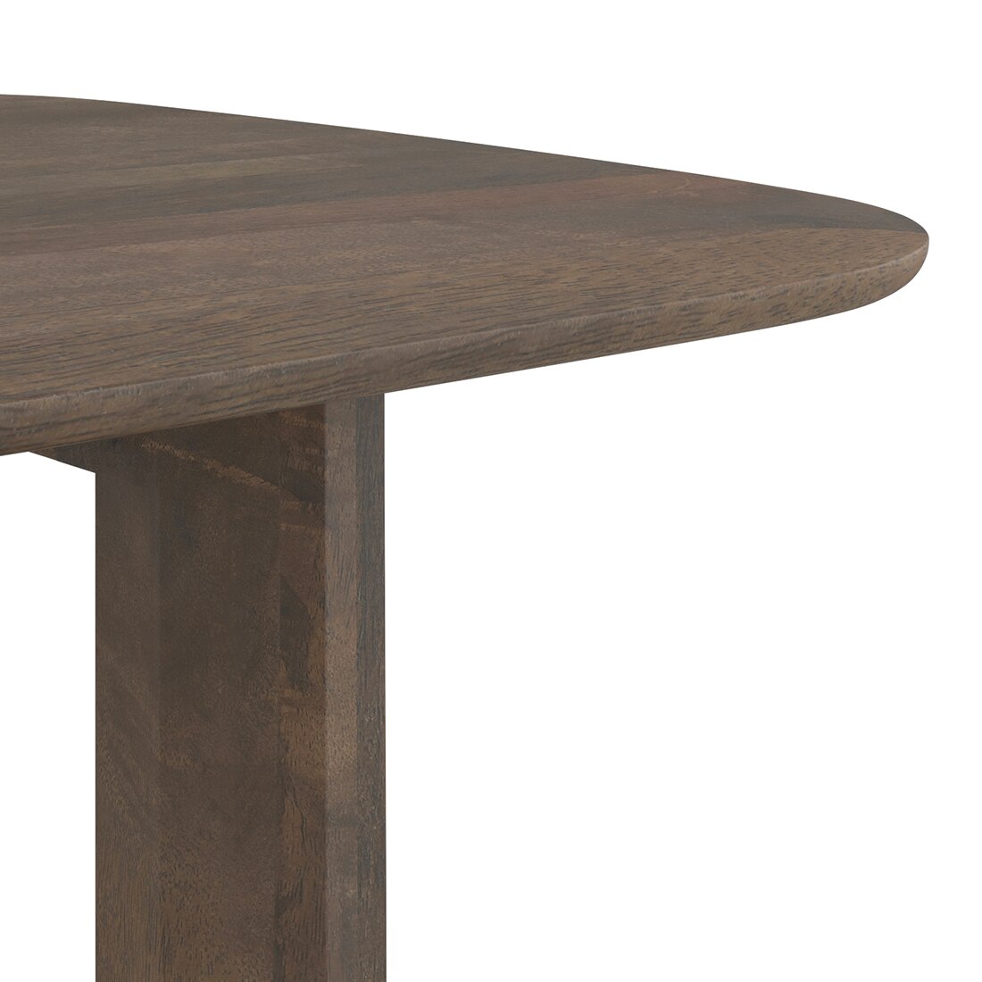 Aero Solid Wood 6 Seater Dining Table With Bren Dining Chair