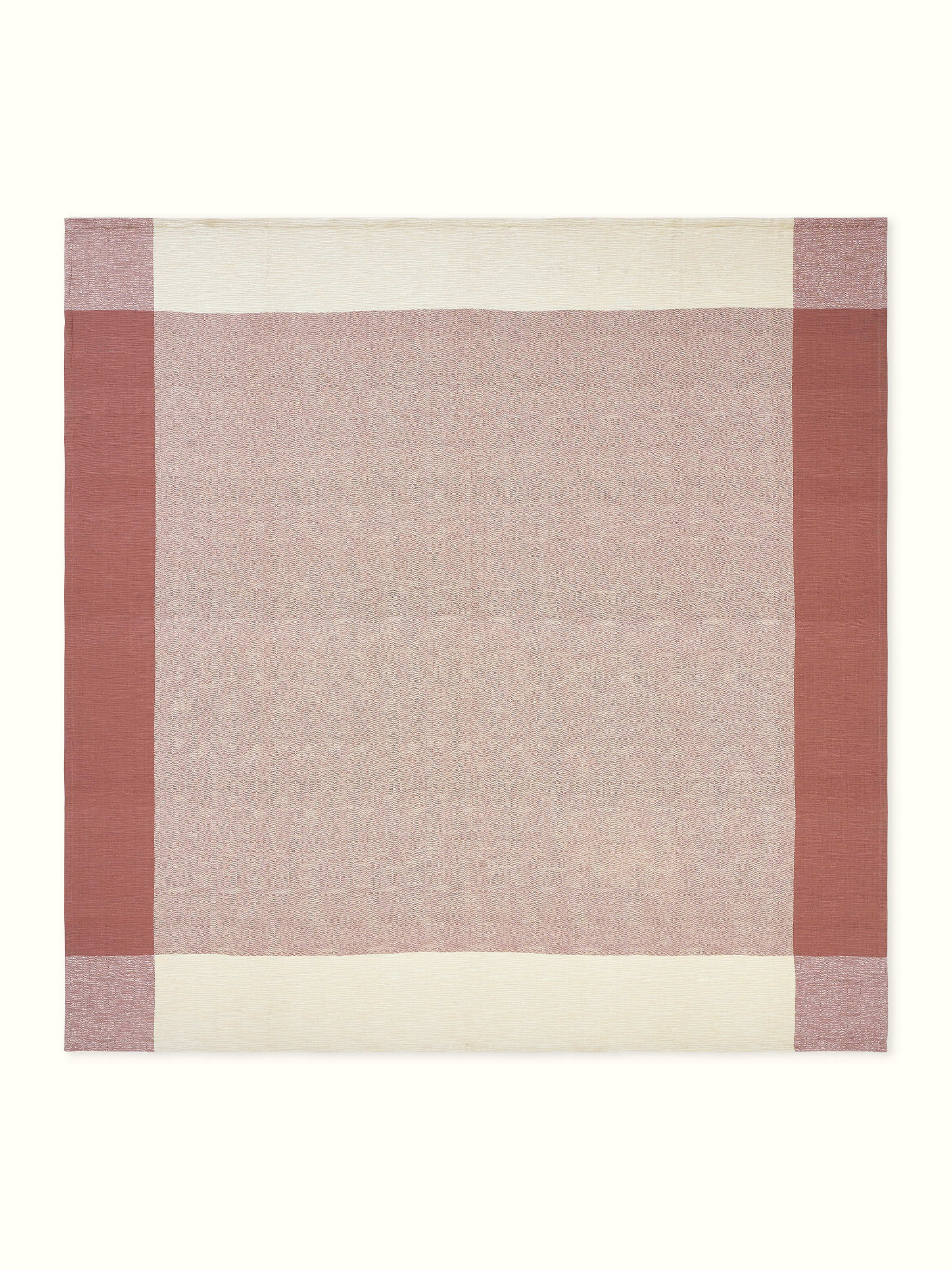 Nabha Pink Sandstone Diamond Weave King-size Bedspread Set