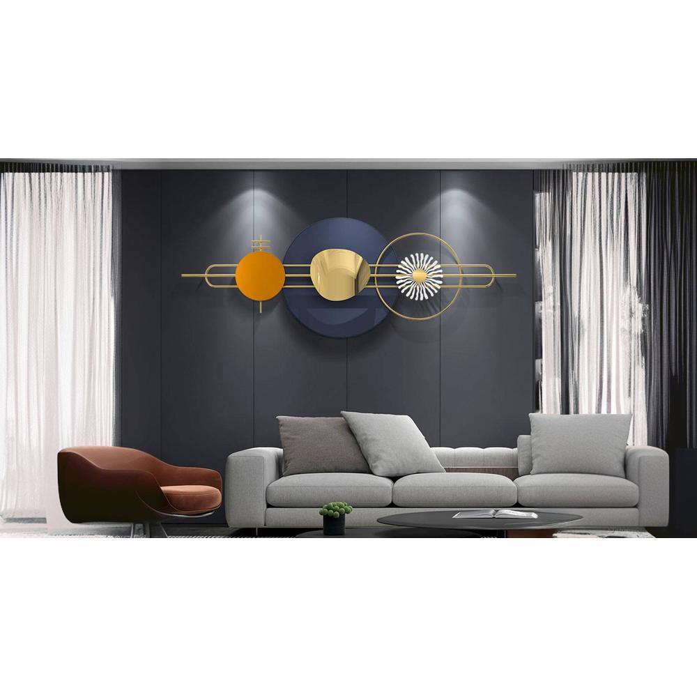 Azul Metal Wall Art