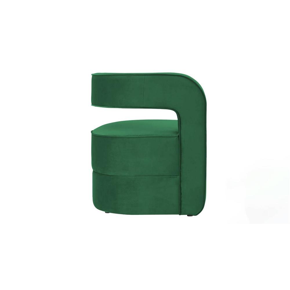 Jordy Accent Chair in Green Colour