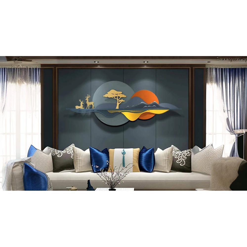 Metallic scenery Wall Art