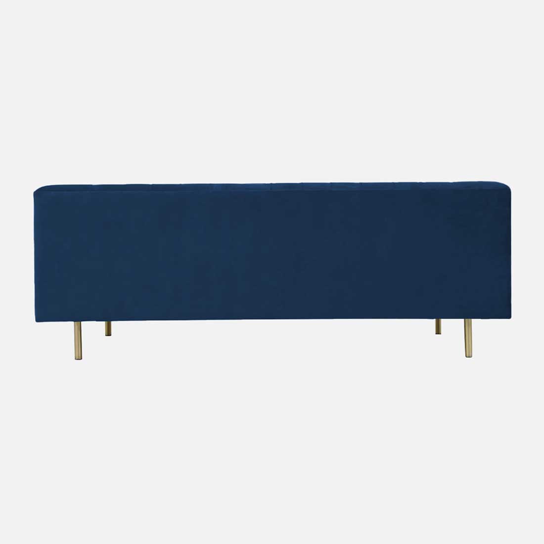 Caraven Fabric Sofa (Navy Blue)
