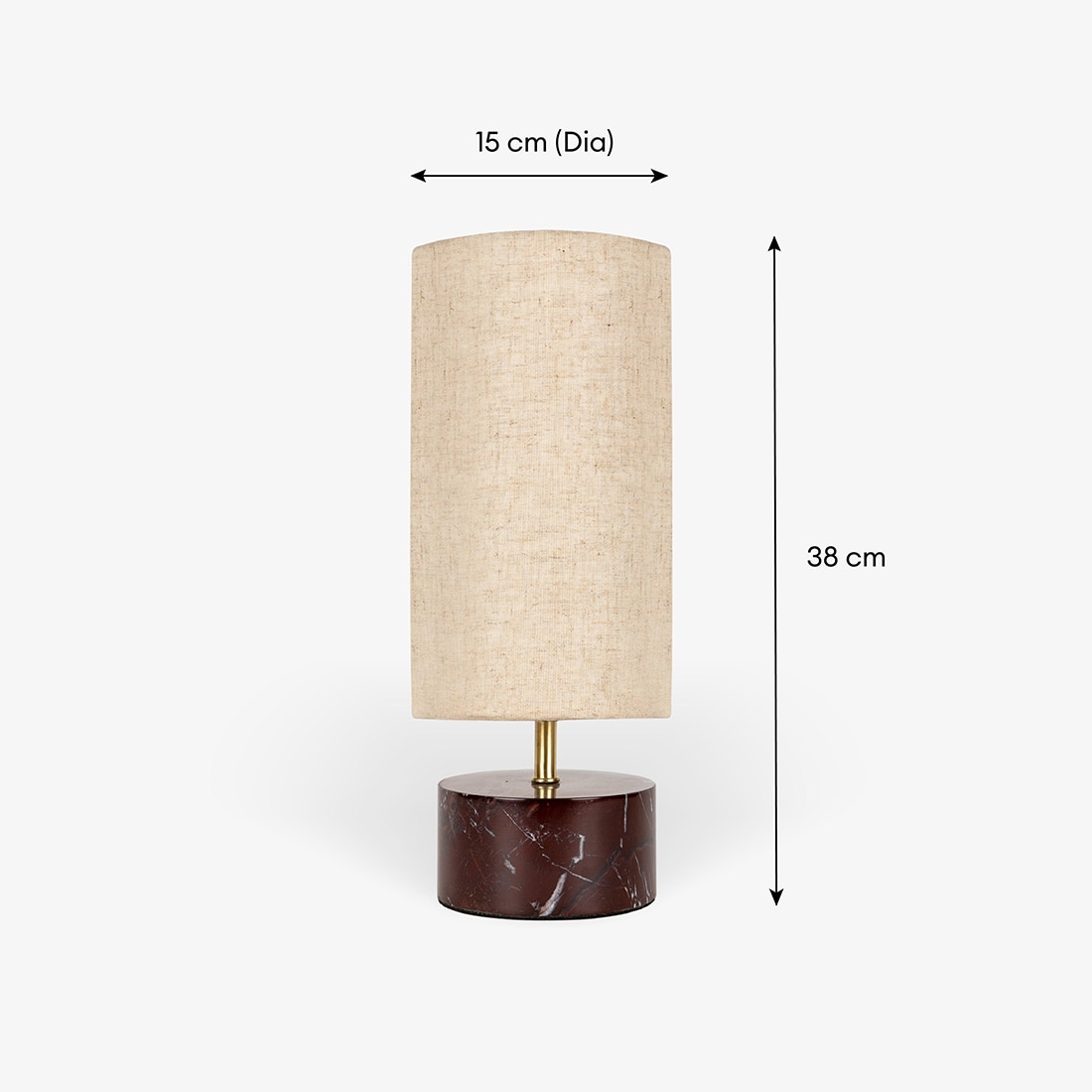 Kai cylindrical Handcrafted Table Lamp-image-12