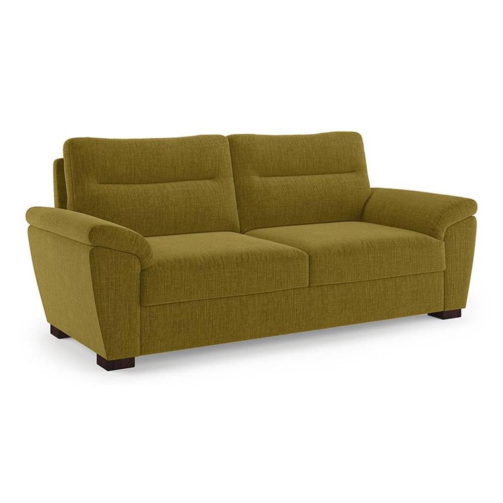 Adelaide Premium 3 Seater Fabric Sofa in Olive Green Colour