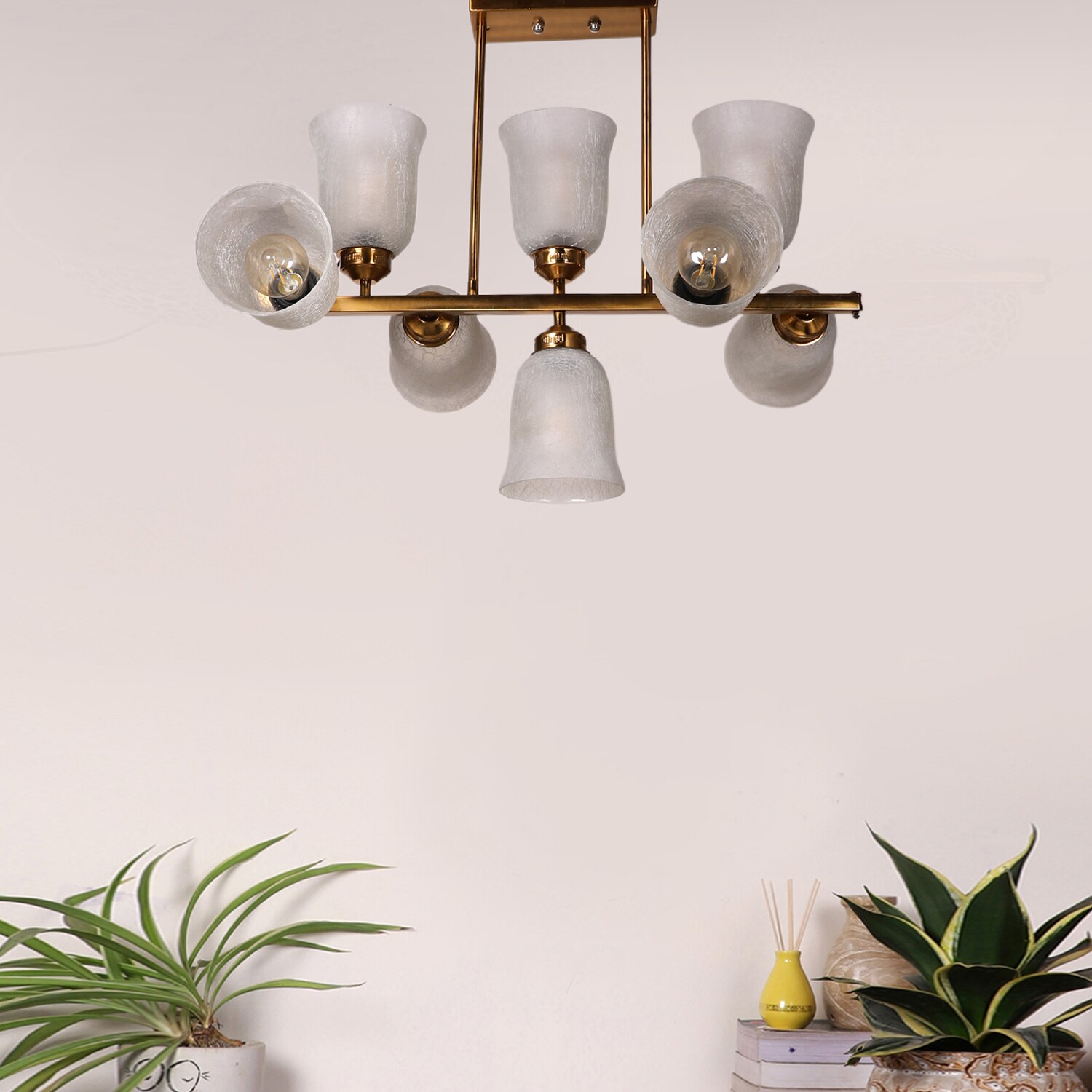 Devansh Gold Wall Mounted Lamp With Black Cotton Shade