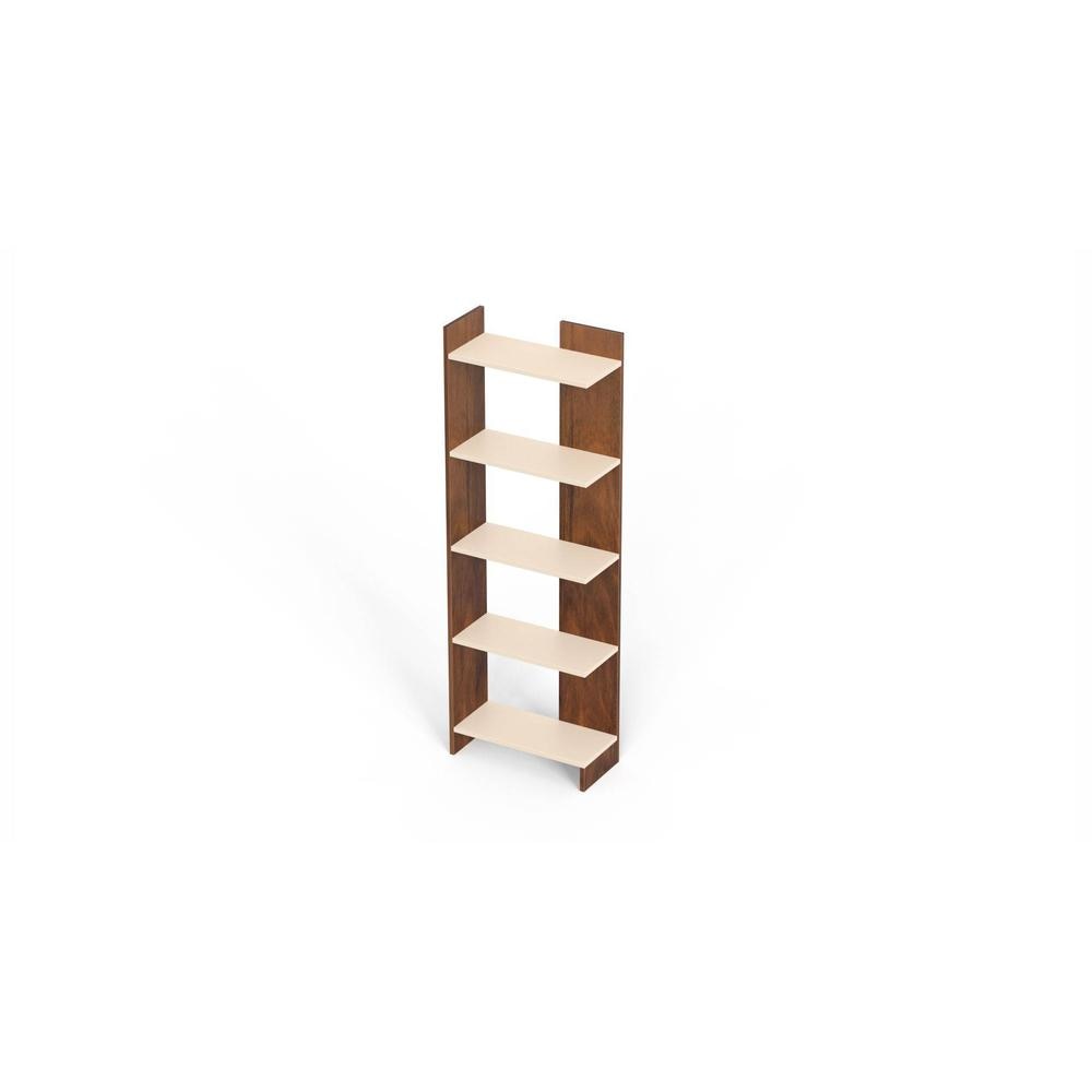 Lagoon Engineered Wood Bookshelf Maple & Beige