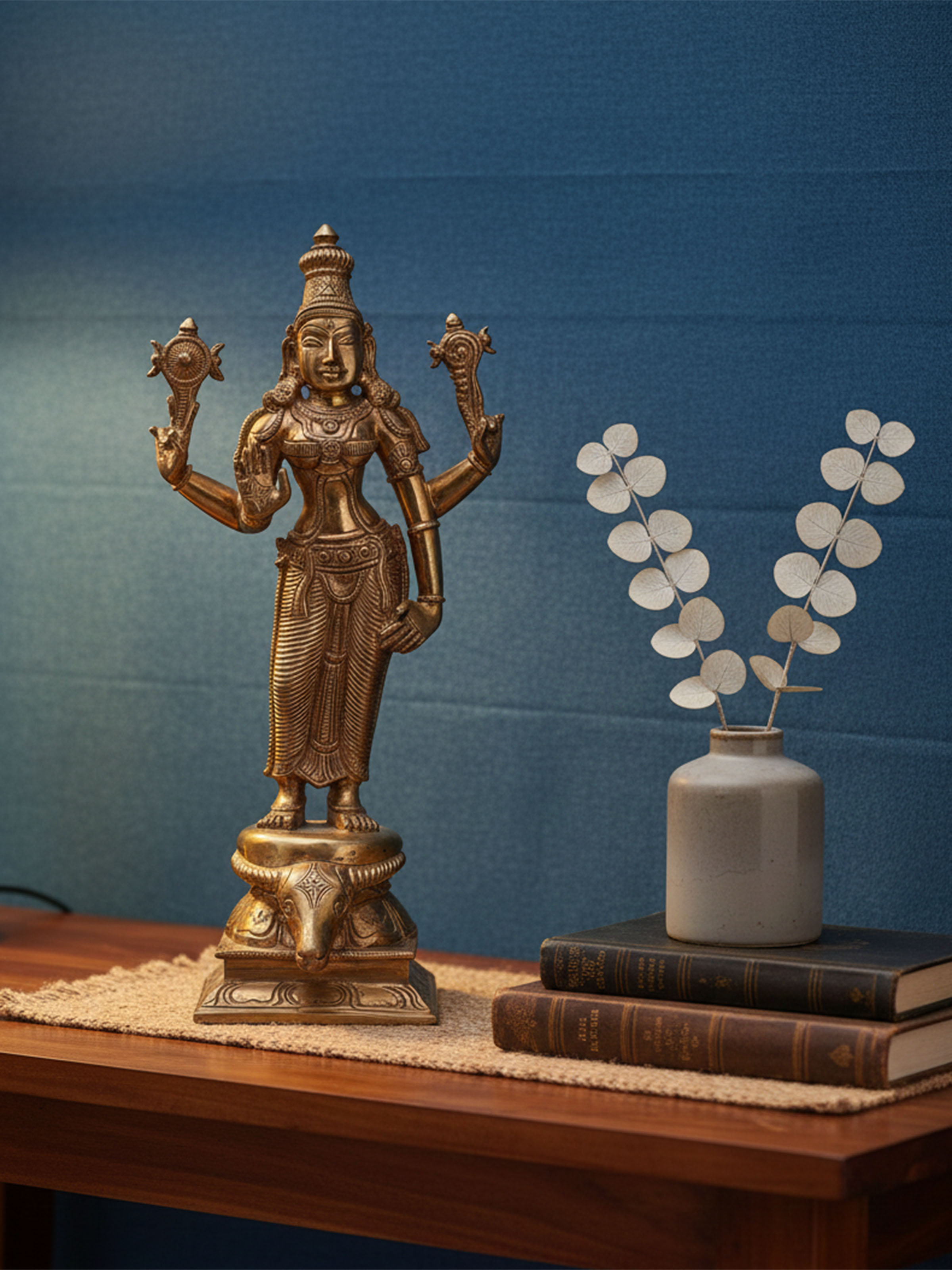 Bronze Cast Durga Idol