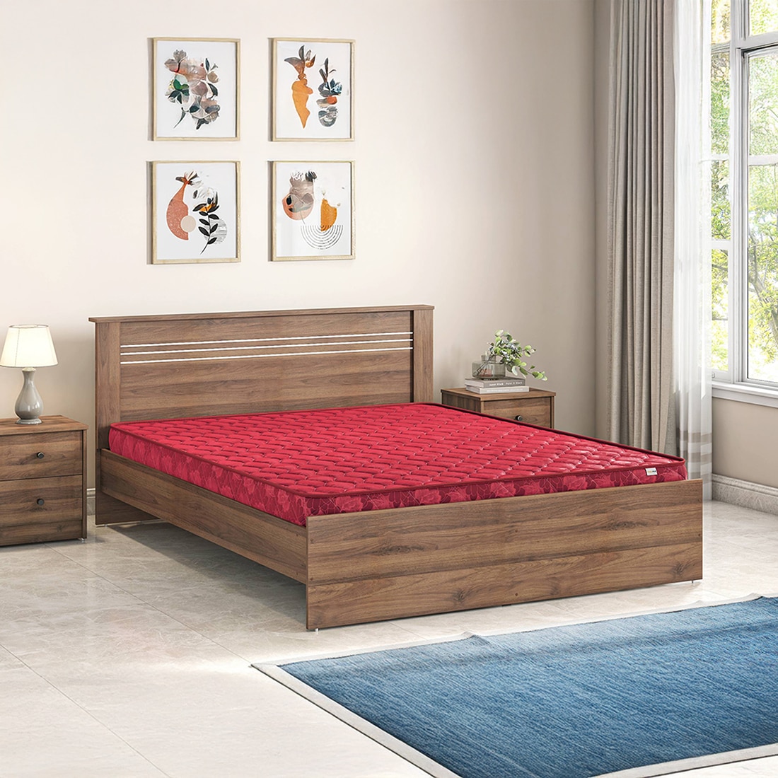 Classic Foam Single Size Mattress (Mattress Thickness : 4 Inches, Mattress Dimensions : 78 x 36 in)