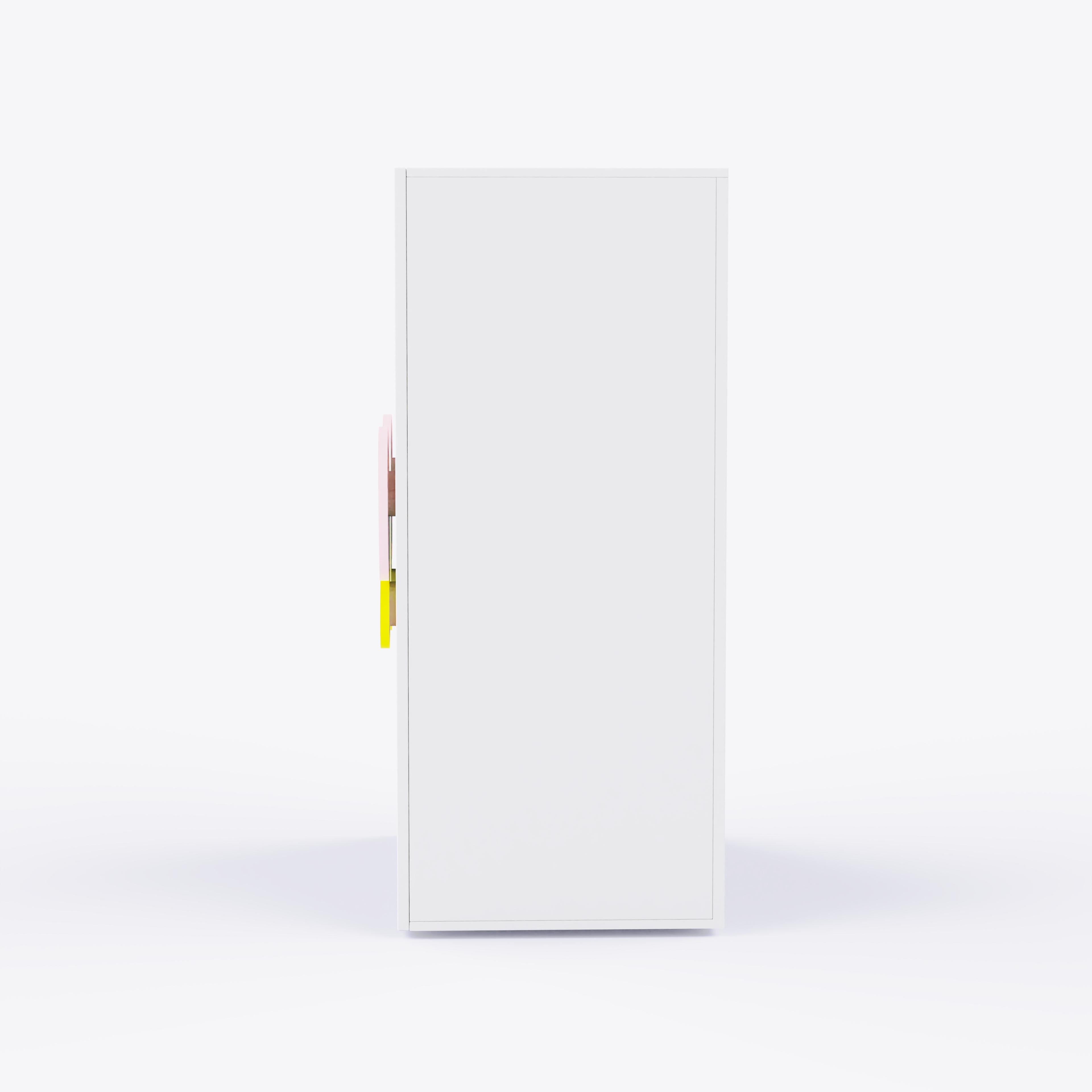 Fly Away Cabinet Storage In White Colour