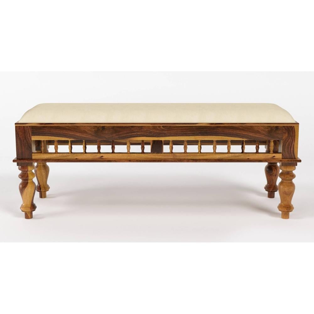 Girli Solid Wood Bench