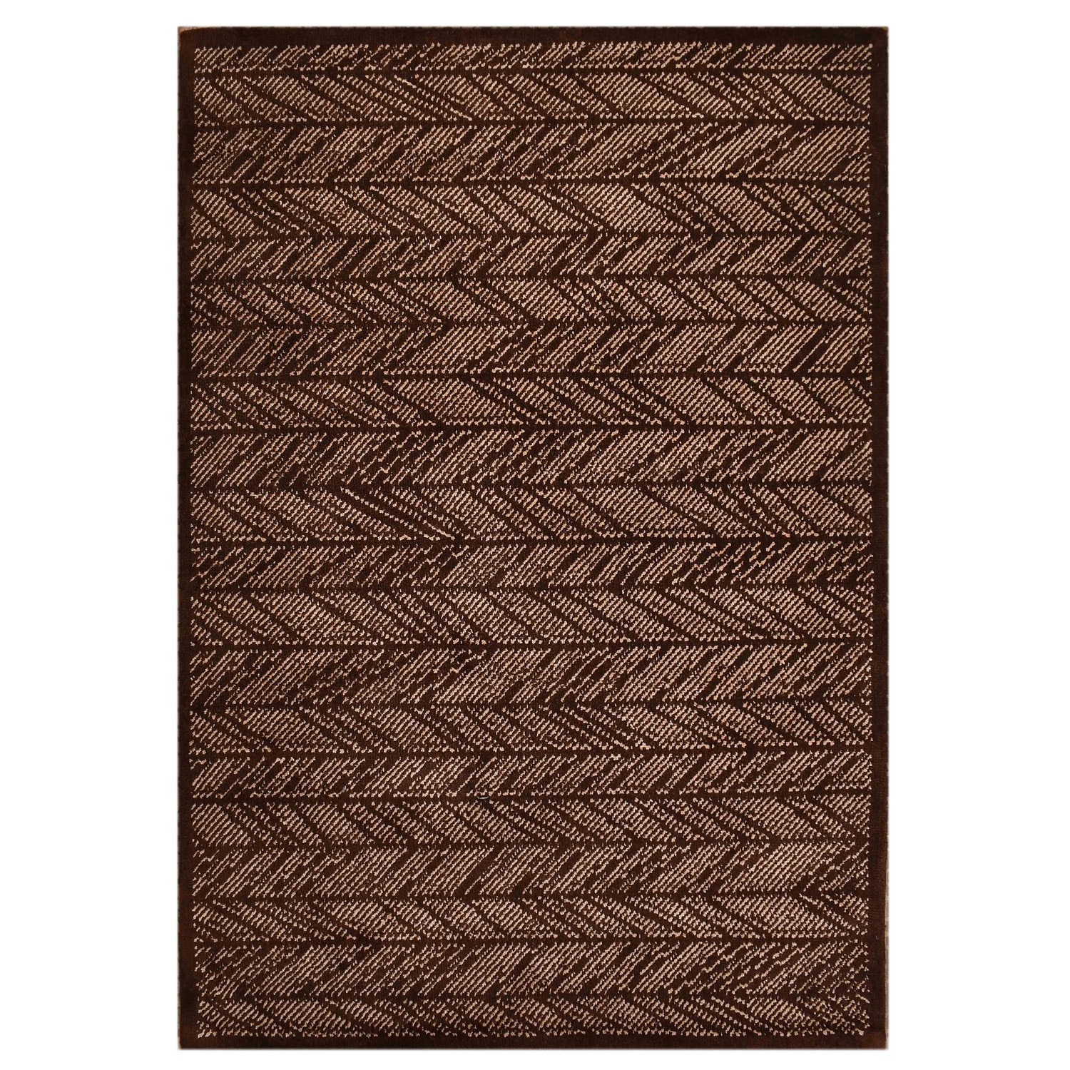 Multicolor Abstract Machine Made Polyester 3 X 5 Feet Carpet