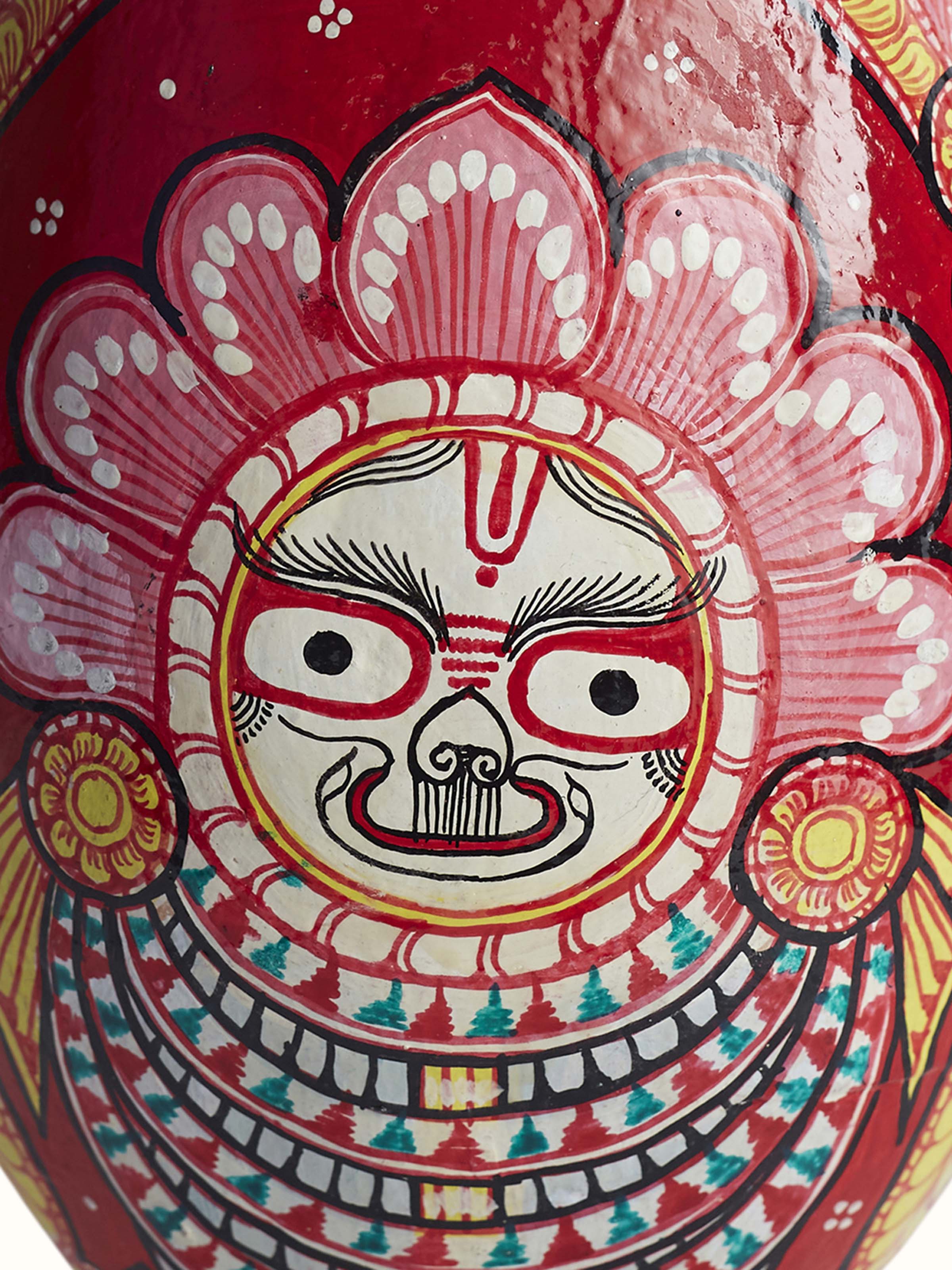 Pattachitra Coconut Wall Hanging
