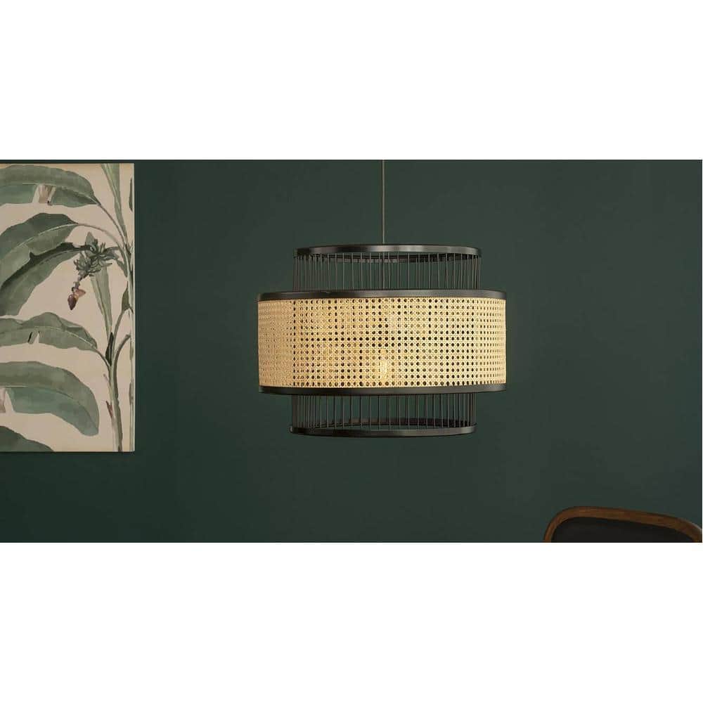 Scarlet Gold Iron Hanging Light