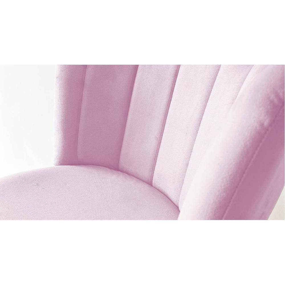 Happiness is Complimentary Dining Chair-light  pink