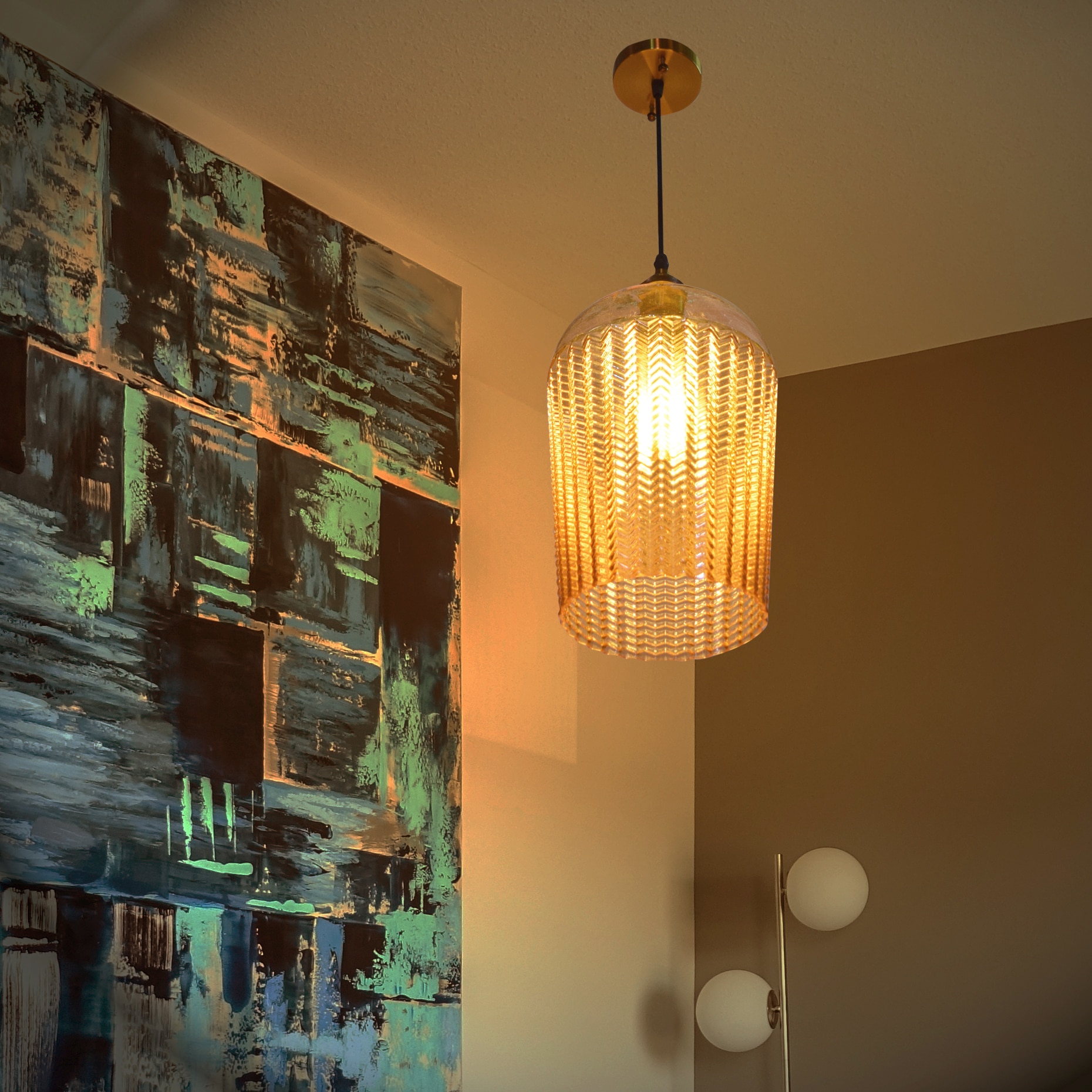 Luciana Cut Glass Pendant