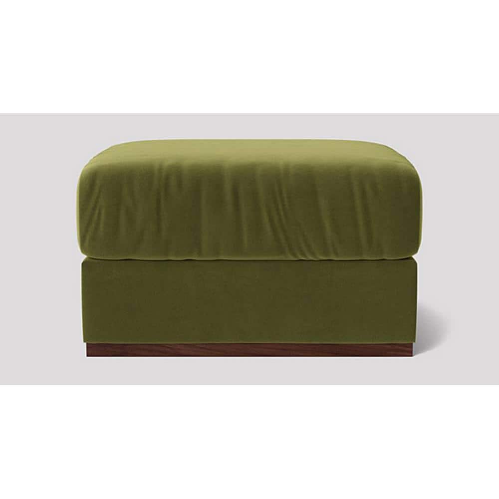 Royse Ottoman Color in Mint Green