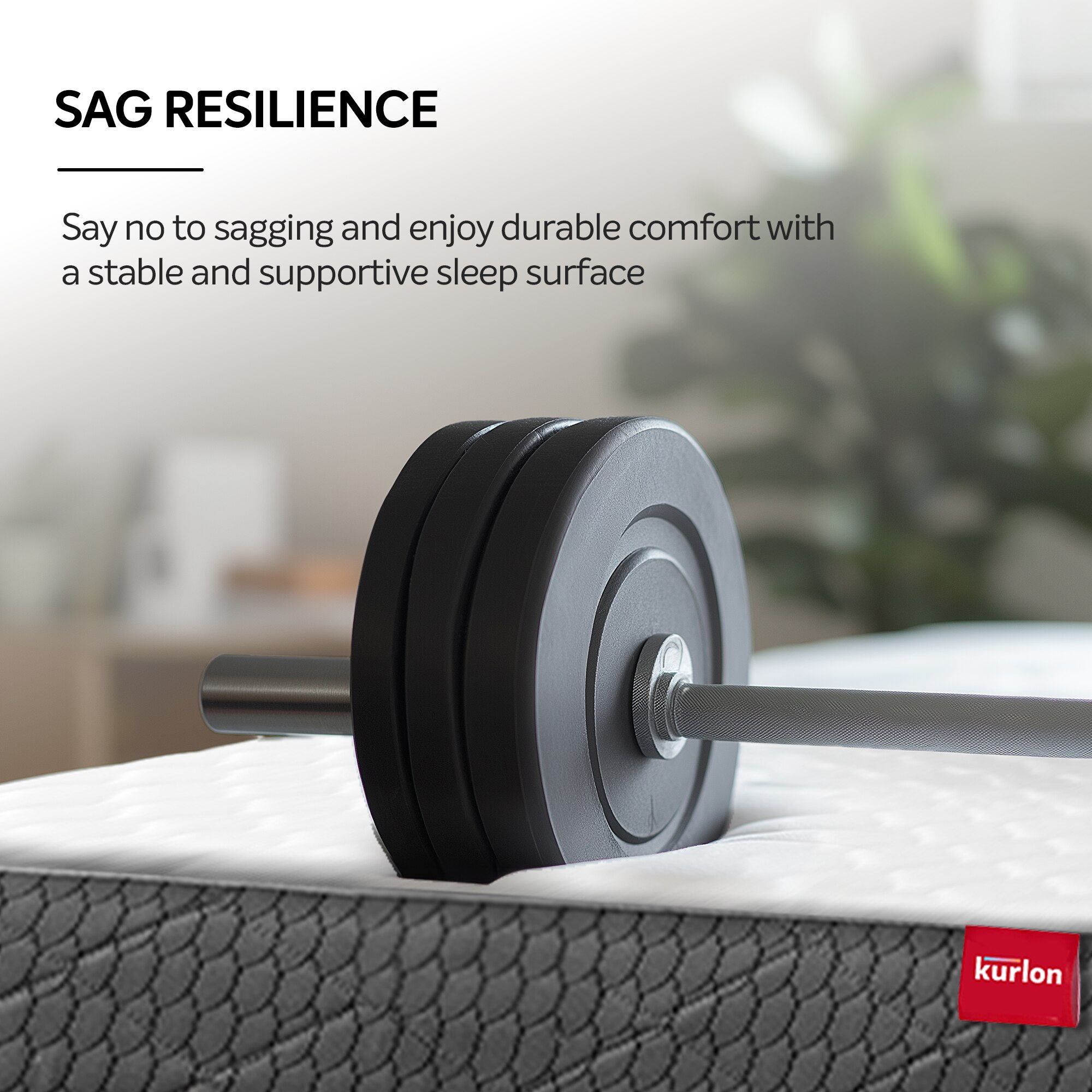 KURLON Spinel Ortho, Breathable Fabric, Spine Support 5 inch Single Bonded Foam Mattress (L x W: 78 inch x 35 inch)