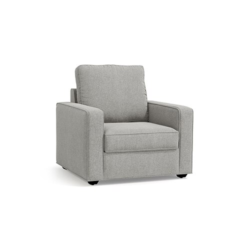 Apollo Sofa Set (Colour : Vapour Grey, Cushion : Hard, Back Type : High Back, Seater : 2+1+1)