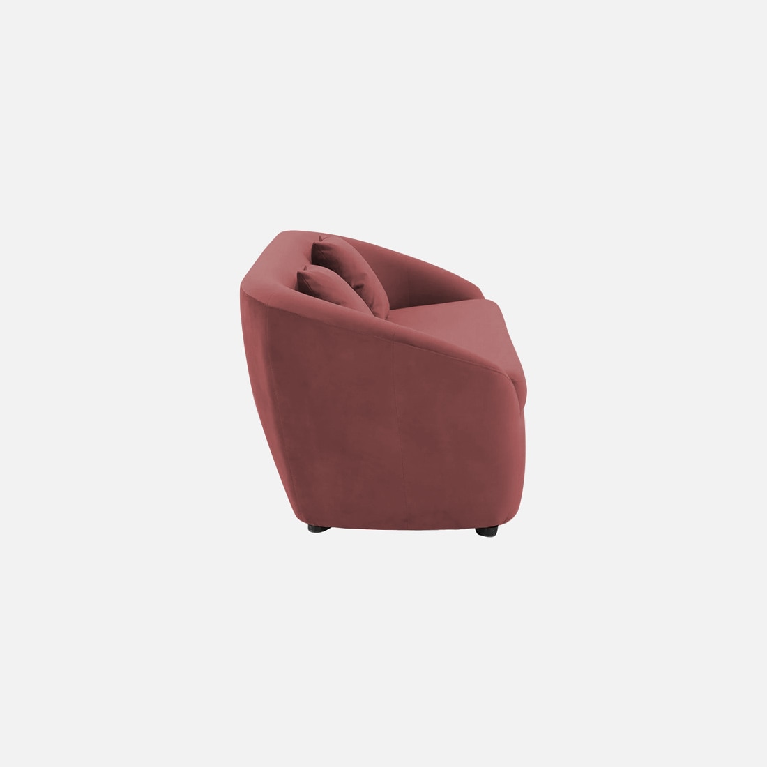 Davis Fabric Sofa (Pink)