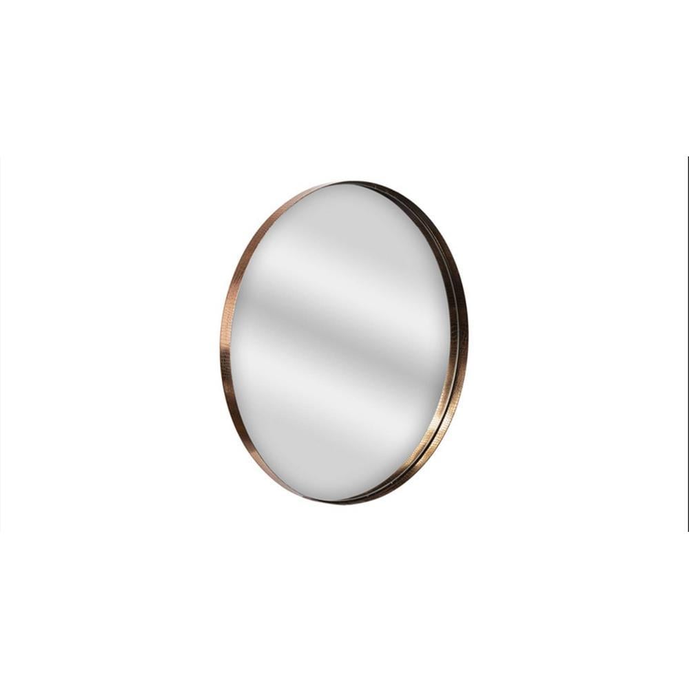 Timeless Etched Gold Mirror