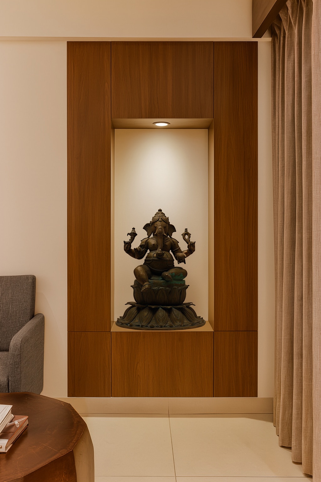 Lifestyle view of Prathameshwara Bronze Casting Gajanana Idol