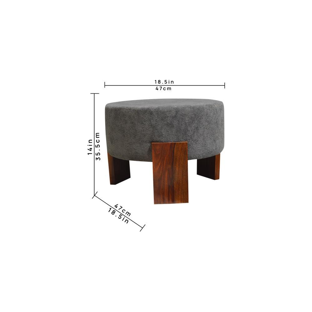 Vista Stool (Light Gray Texture)