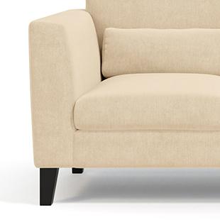 Lewis Sofa Set (Colour : Birch Beige, Cushion : Hard, Seater : 3+2+1)
