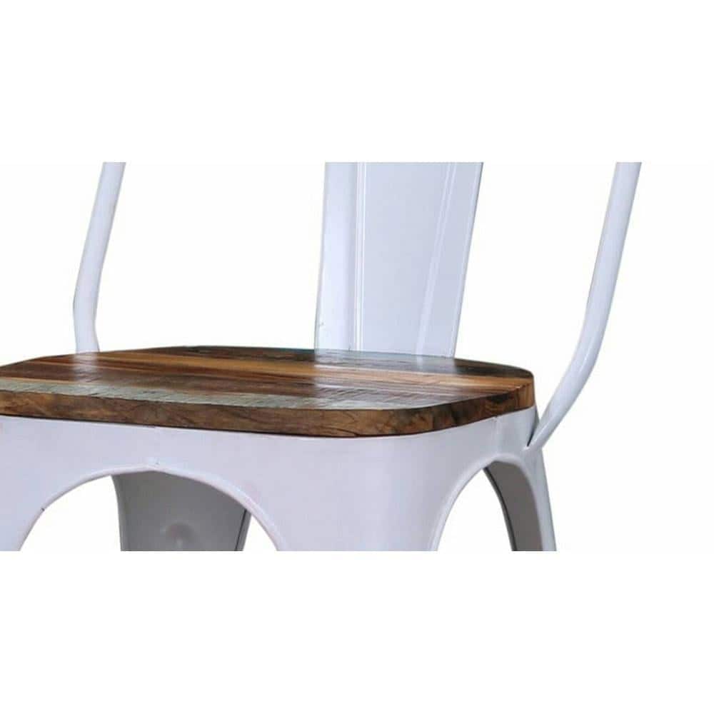 Olliver Swivel Metal Dining Chair in Glossy Finish