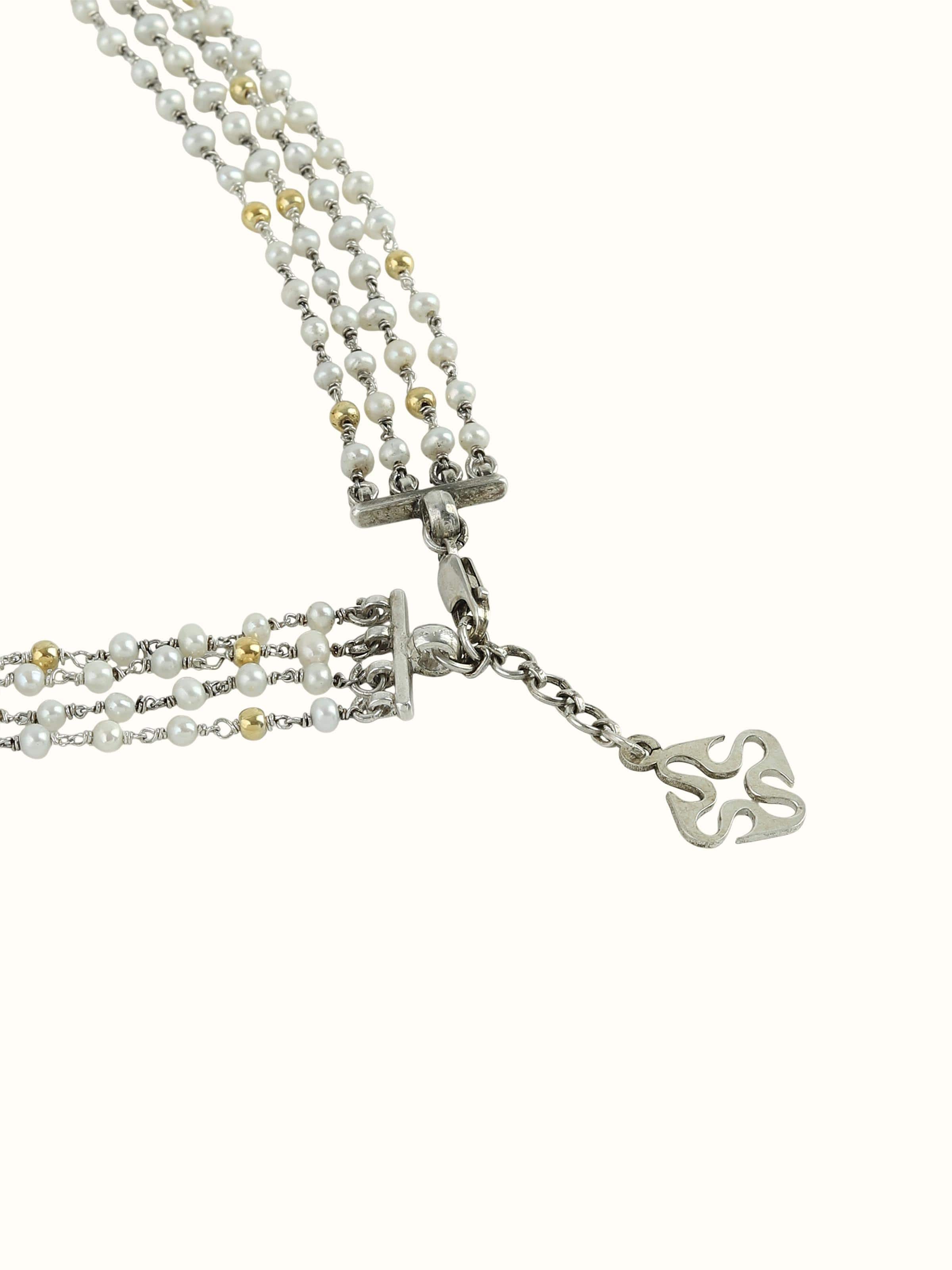 Nakash Silver Collar Necklace