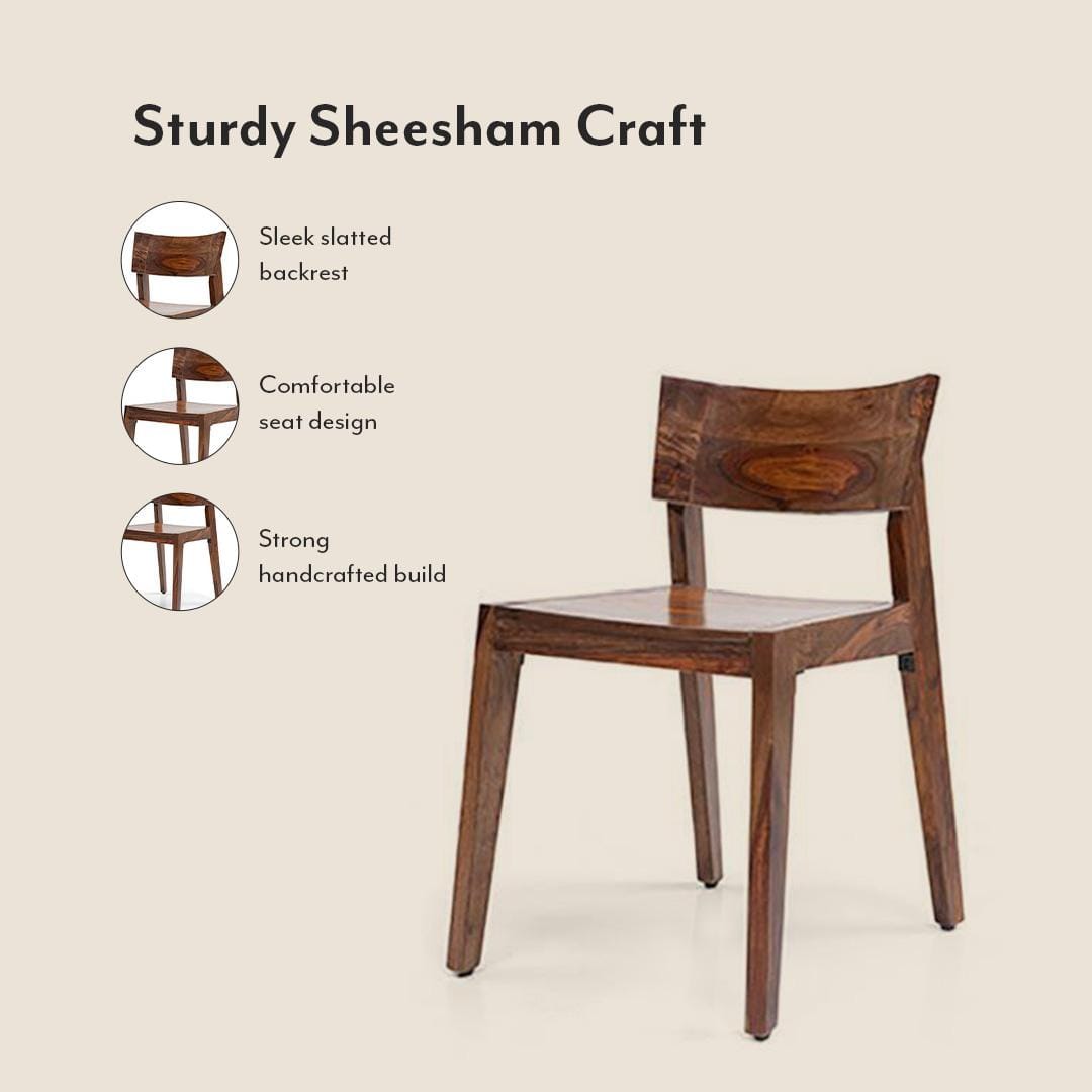 Floyd 6 Seater Dining Table Glass Top With Set Of 6 Gordon Chair