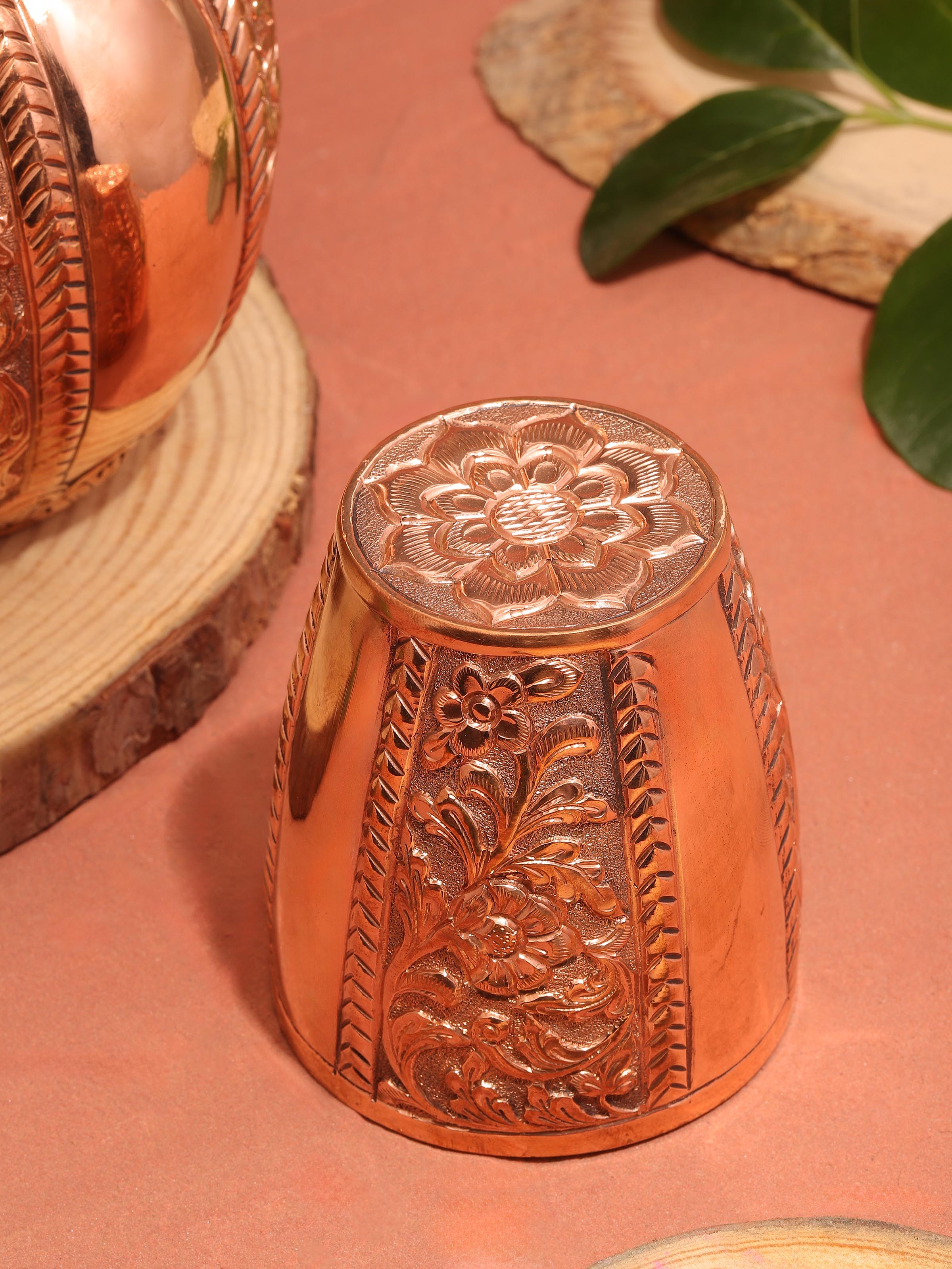Metal Copper Traditional Carafe