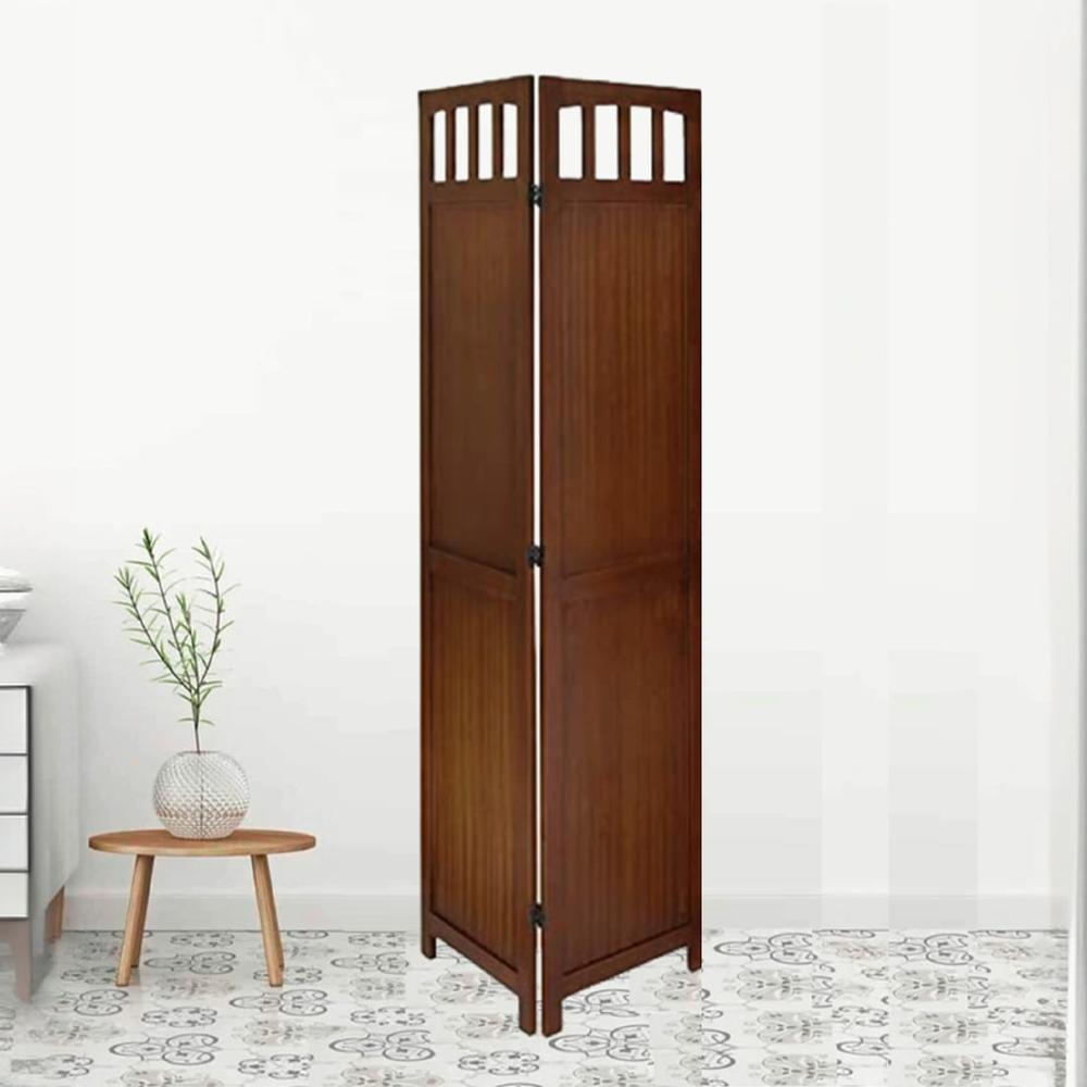 Theresa Solid Wood 4 Panel Room Divider