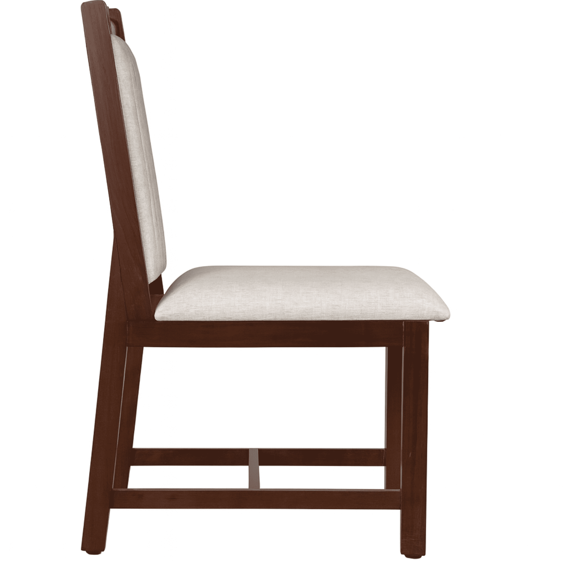 Globally Indian Compact Wooden 6 Seater Dining Table Set – Comfortable 6 Upholstered Seat and Back in Beige Sapphire