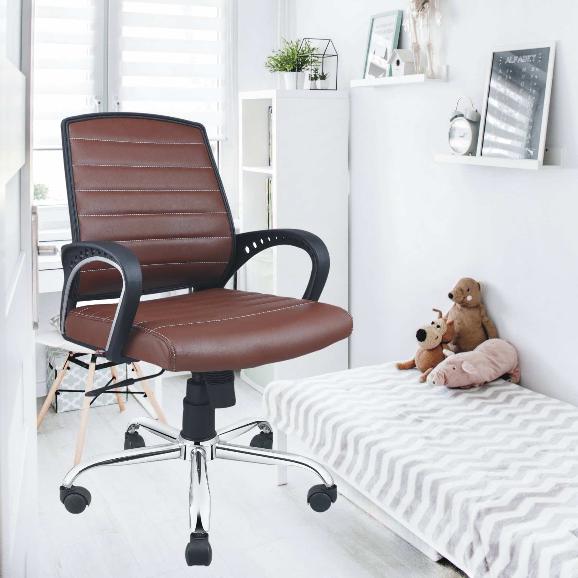 Smart Ergonomic Office Chair In Tan